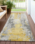 Addison Rugs Taelara Gold Washable Indoor-Outdoor Rug