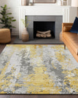 Addison Rugs Taelara Gold Washable Indoor-Outdoor Rug