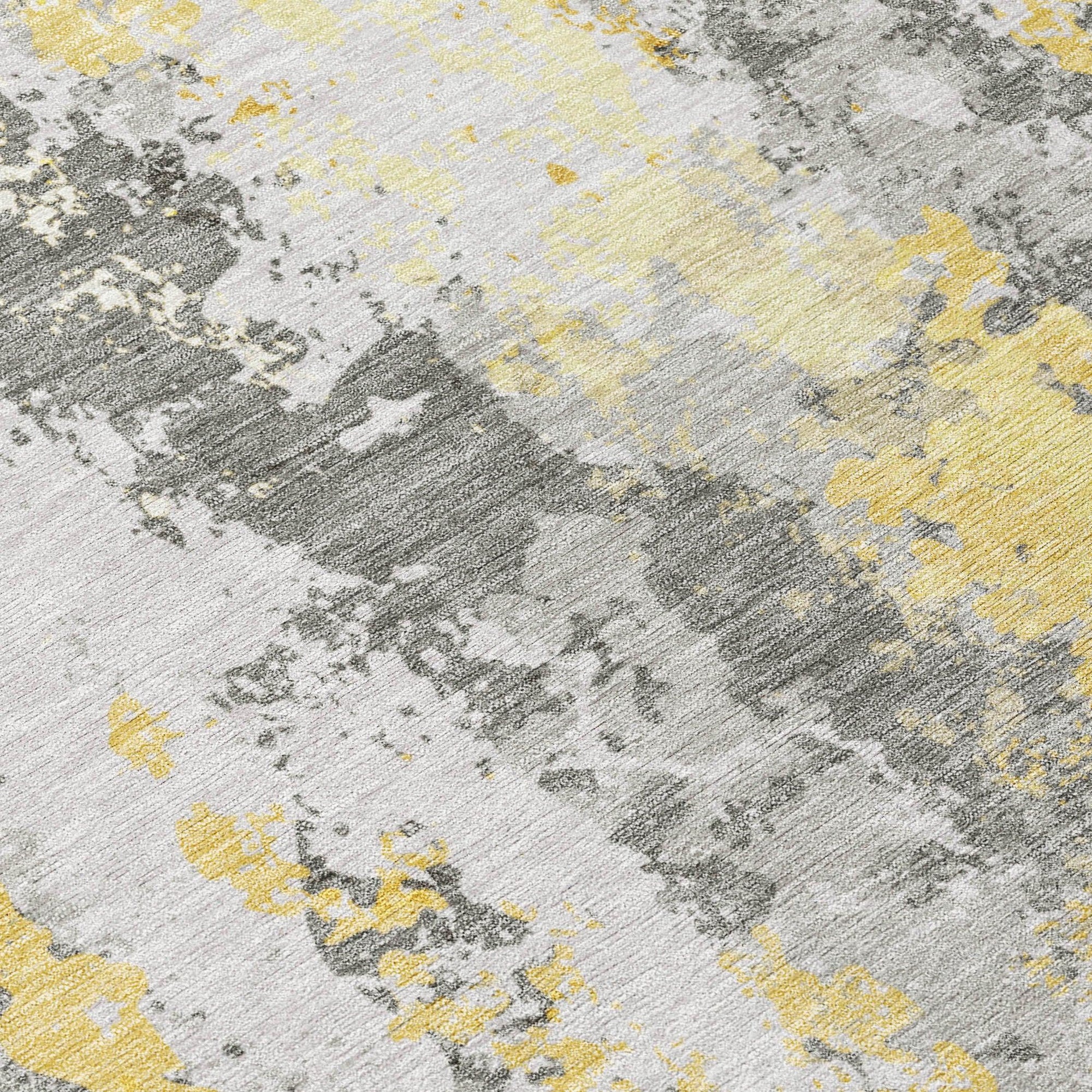 Addison Rugs Taelara Gold Washable Indoor-Outdoor Rug