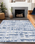 Addison Rugs Taelaris Blue Washable Indoor-Outdoor Rug