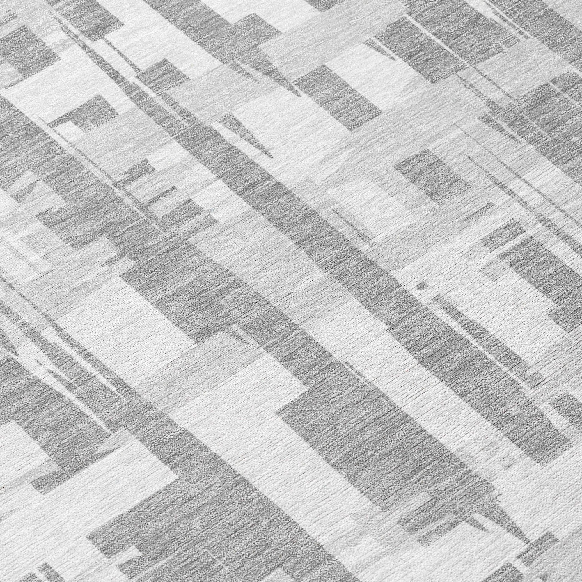 Addison Rugs Taelaris Gray Washable Indoor-Outdoor Rug