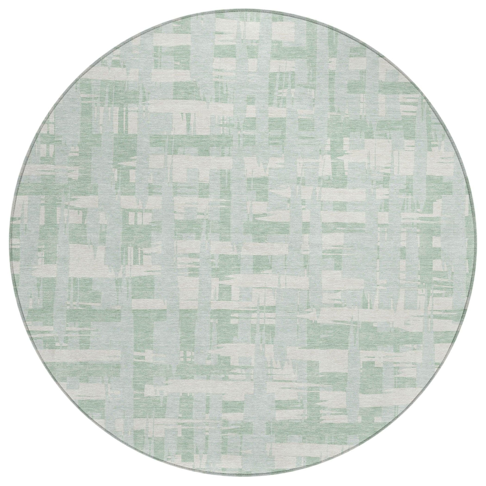Addison Rugs Taelaris Green Washable Indoor-Outdoor Rug