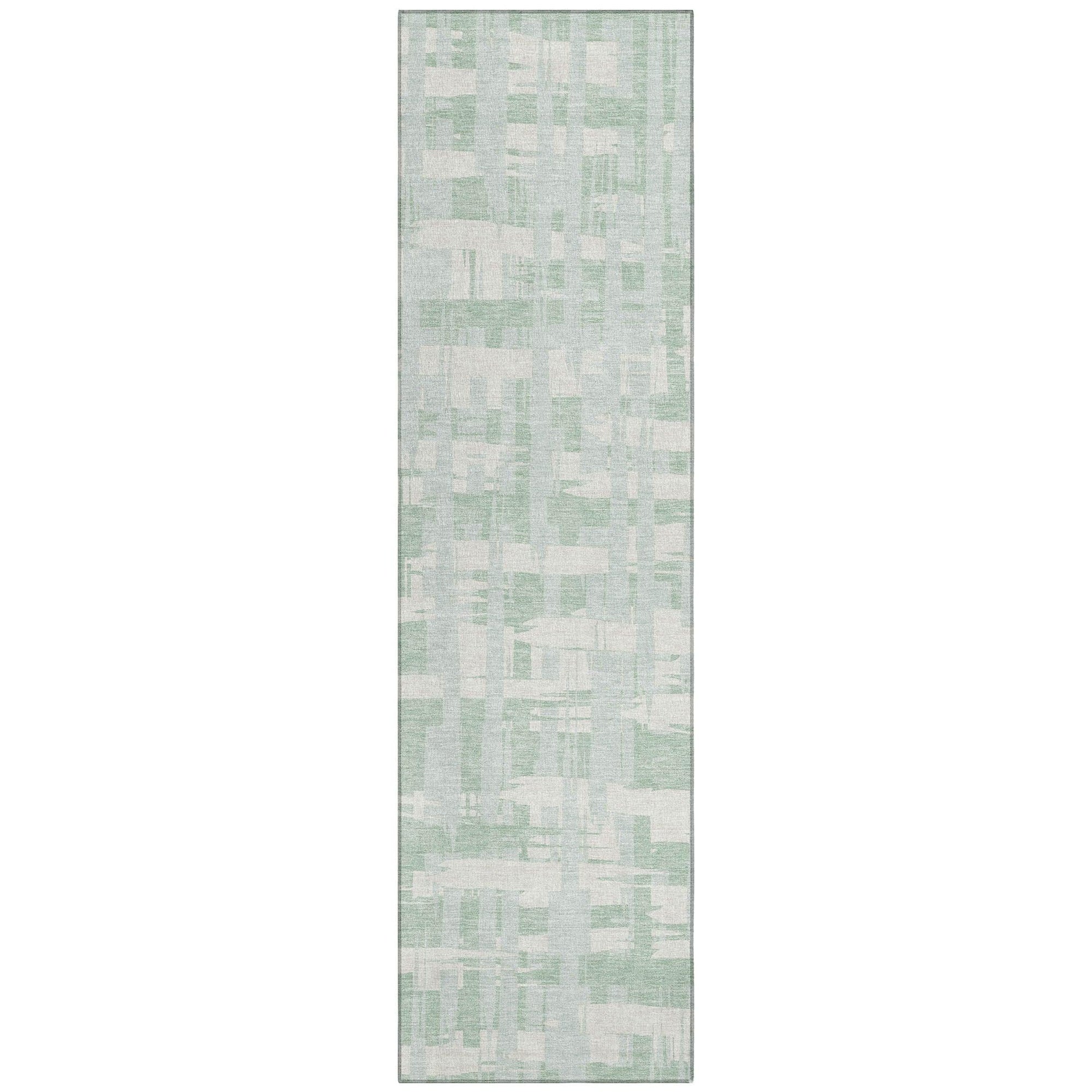 Addison Rugs Taelaris Green Washable Indoor-Outdoor Rug