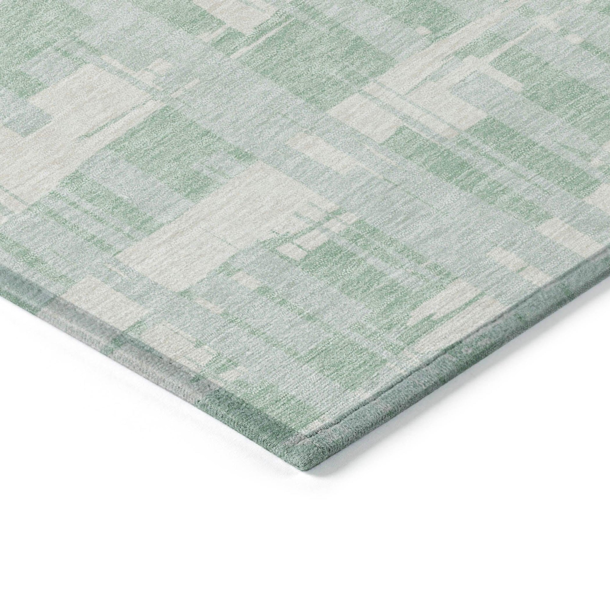 Addison Rugs Taelaris Green Washable Indoor-Outdoor Rug