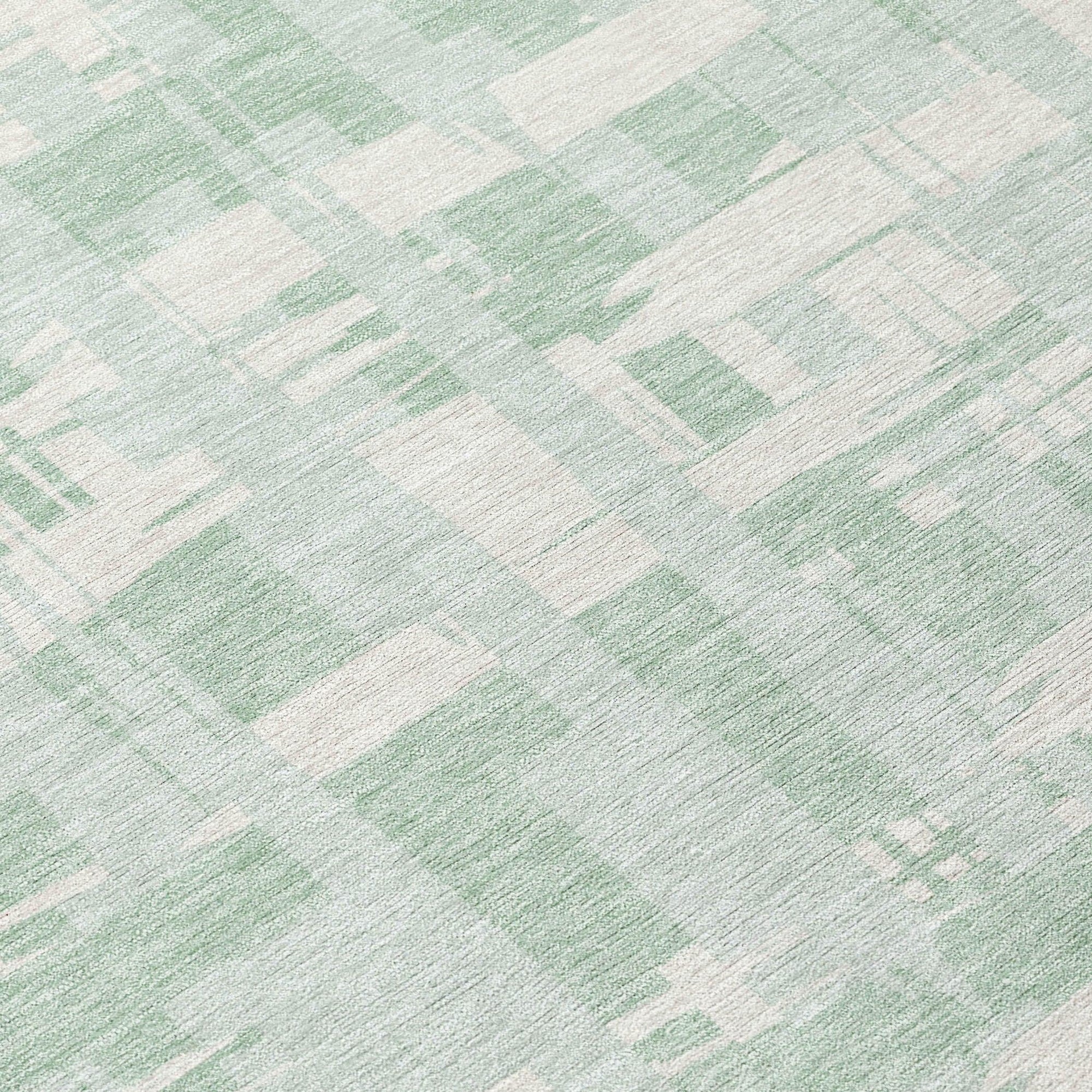 Addison Rugs Taelaris Green Washable Indoor-Outdoor Rug
