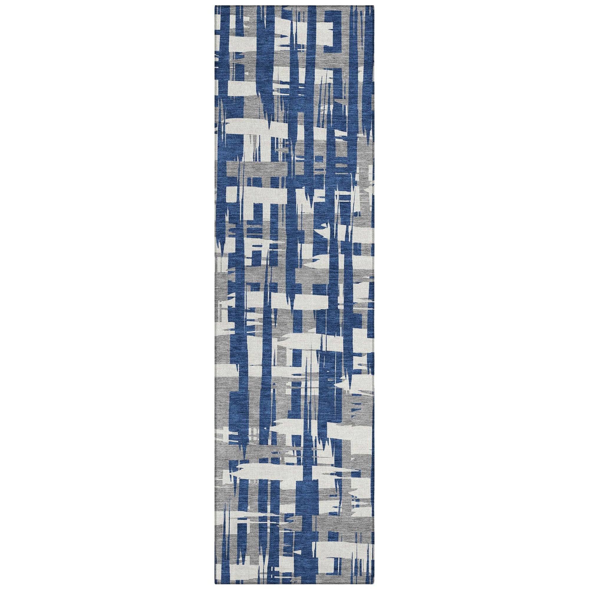 Addison Rugs Taelaris Navy Washable Indoor-Outdoor Rug