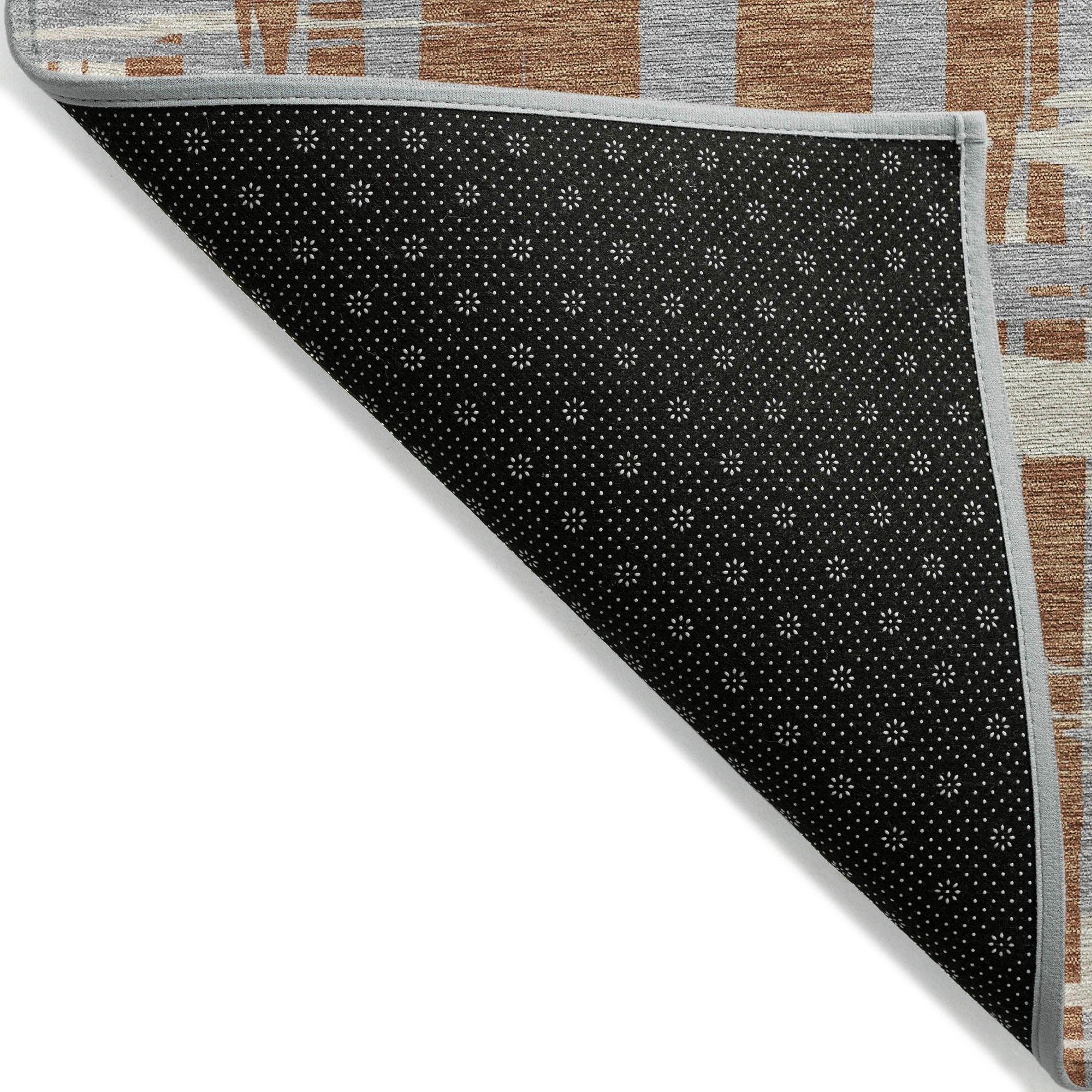 Addison Rugs Taelaris Orange Washable Indoor-Outdoor Rug