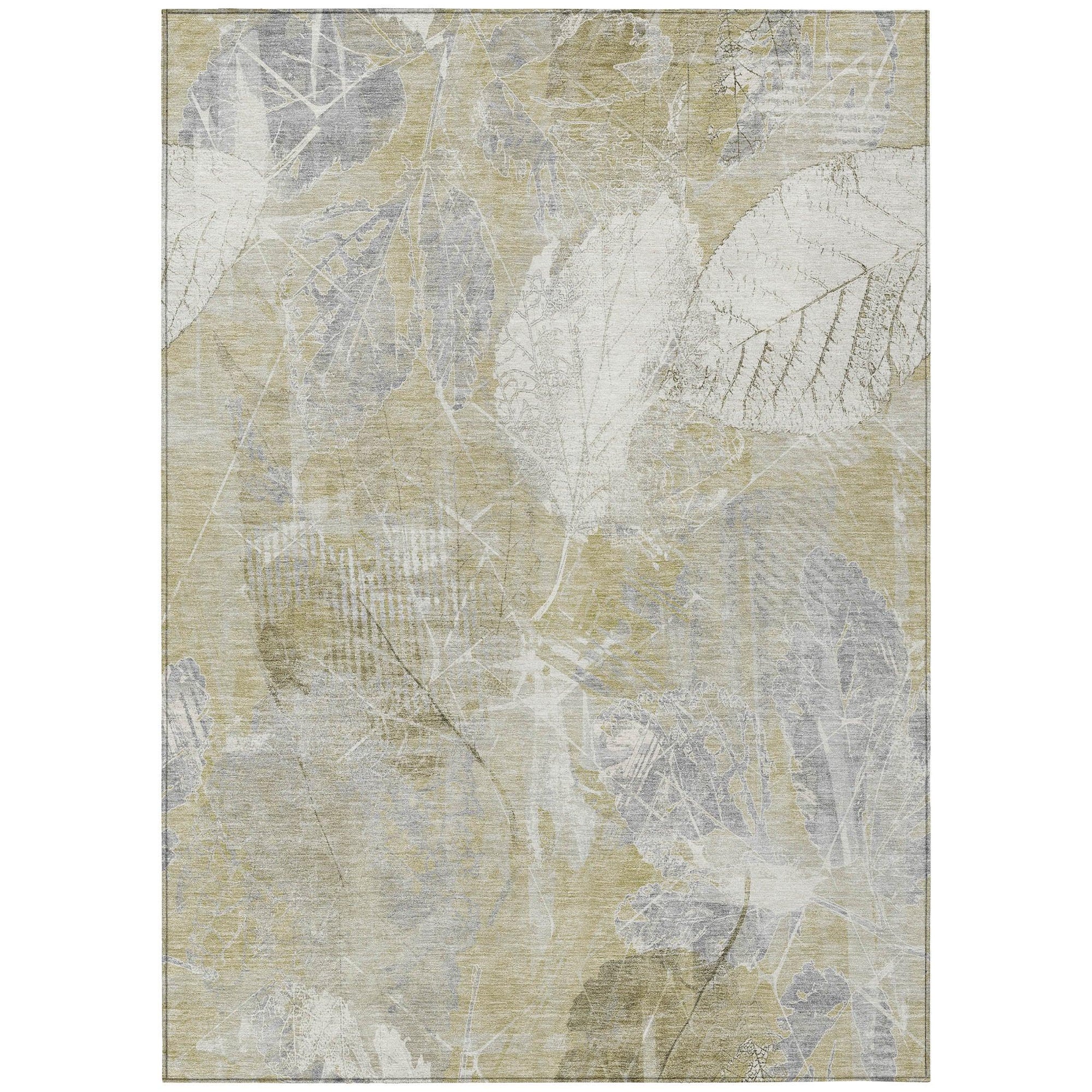 Addison Rugs Taelas Brown Washable Indoor-Outdoor Rug