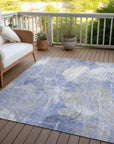 Addison Rugs Taelas Blue Washable Indoor-Outdoor Rug