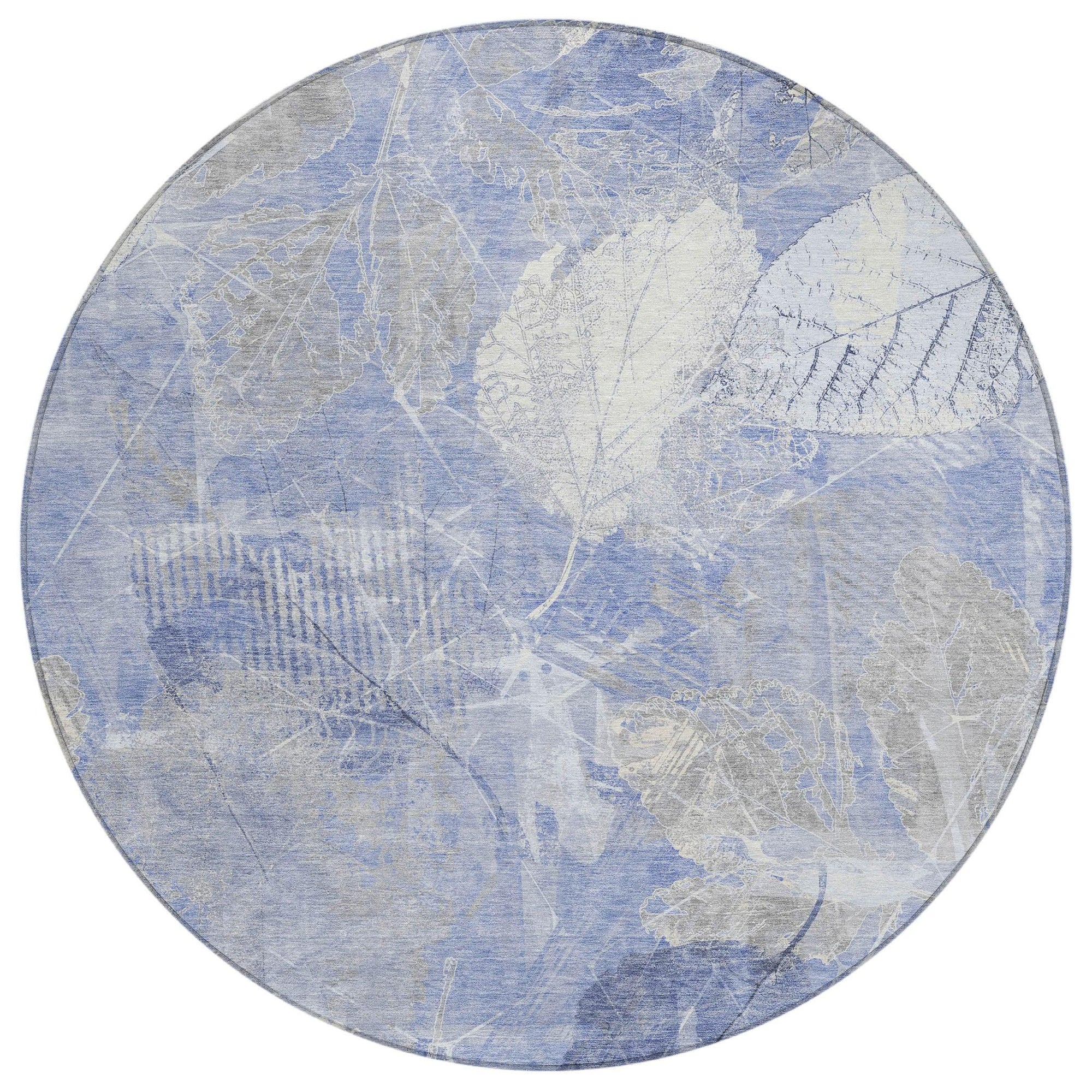 Addison Rugs Taelas Blue Washable Indoor-Outdoor Rug