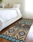 Addison Rugs Taelien Brown Washable Indoor-Outdoor Rug