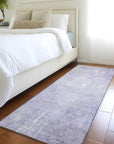 Addison Rugs Taelion Purple Washable Indoor-Outdoor Rug