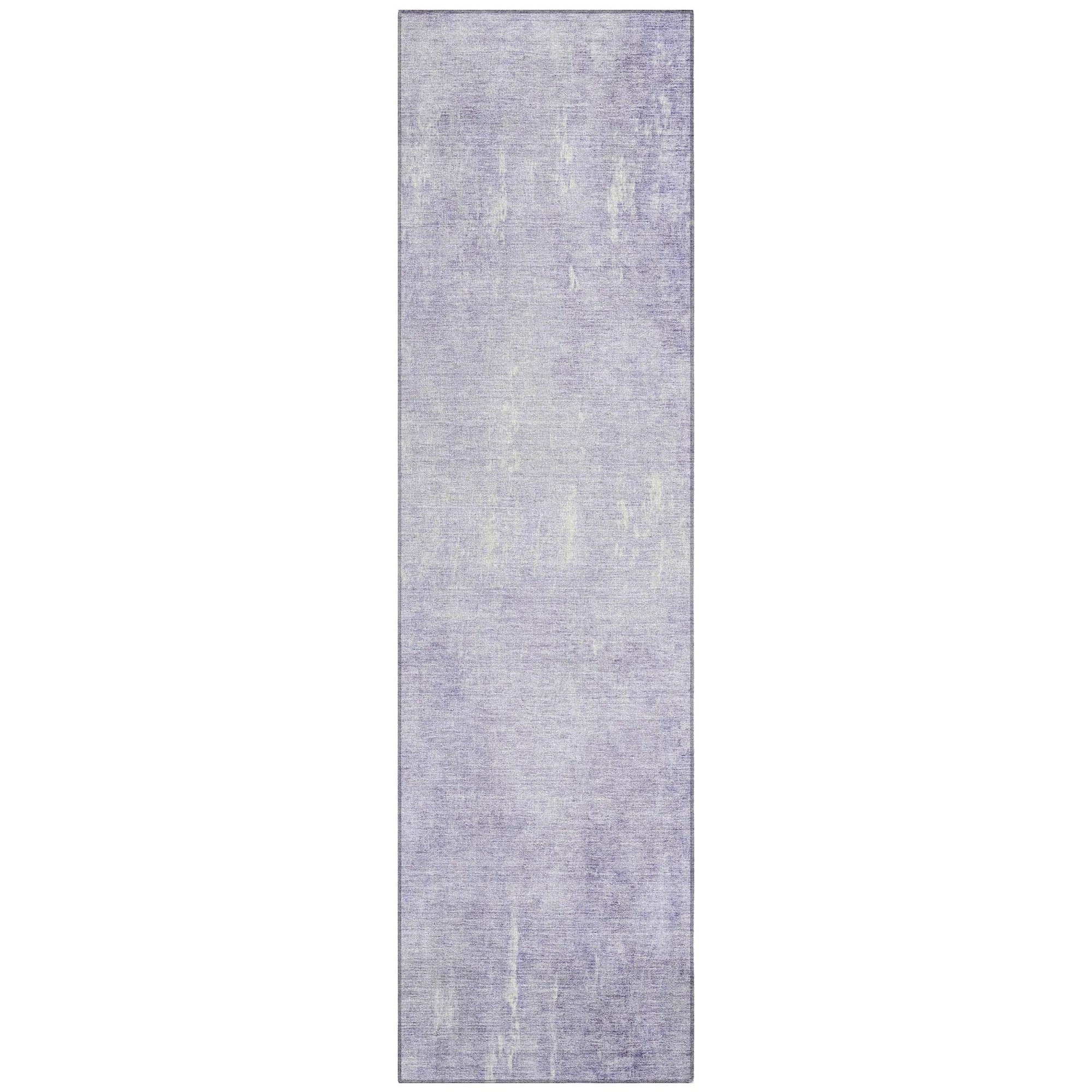 Addison Rugs Taelion Purple Washable Indoor-Outdoor Rug