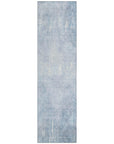 Taelion Blue Washable Indoor-Outdoor Rug