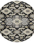Addison Rugs Taelira Black Washable Indoor-Outdoor Rug