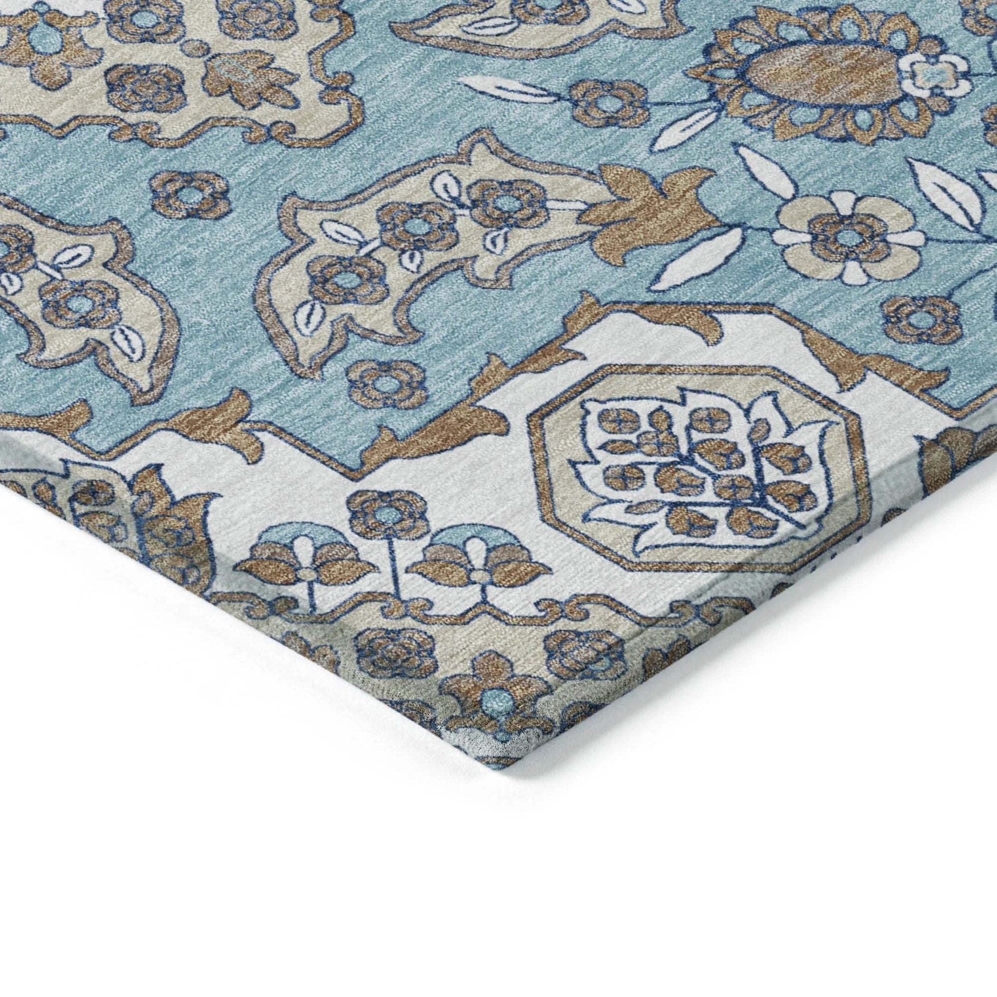 Addison Rugs Taelira Sky Washable Indoor-Outdoor Rug