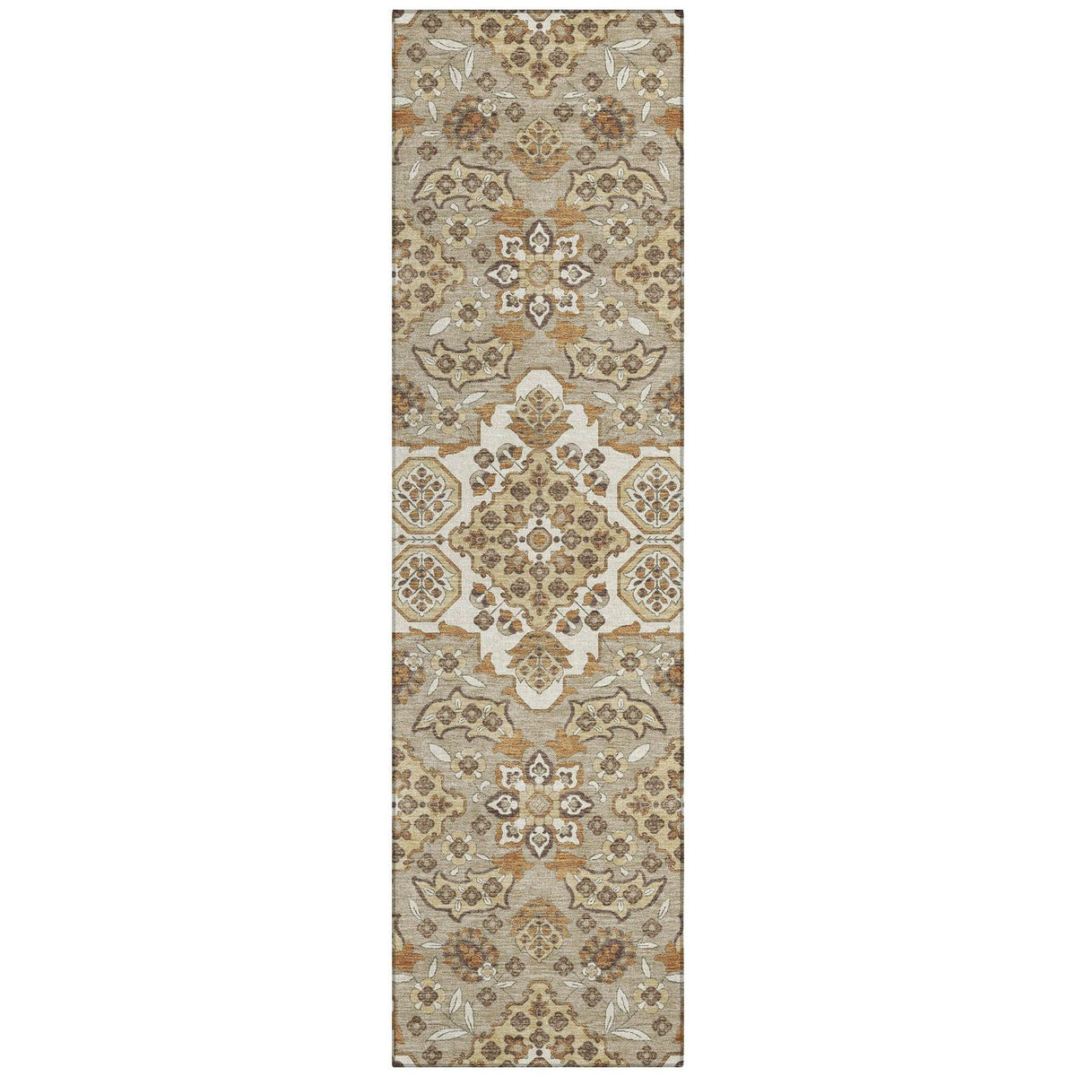 Addison Rugs Taelira Taupe Washable Indoor-Outdoor Rug