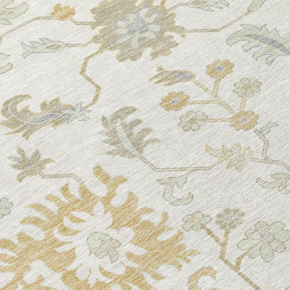 Addison Rugs Taelius Ivory Washable Indoor-Outdoor Rug