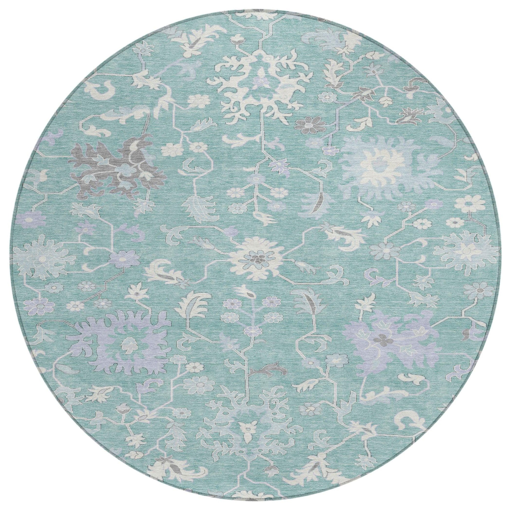 Addison Rugs Taelius Blue Washable Indoor-Outdoor Rug