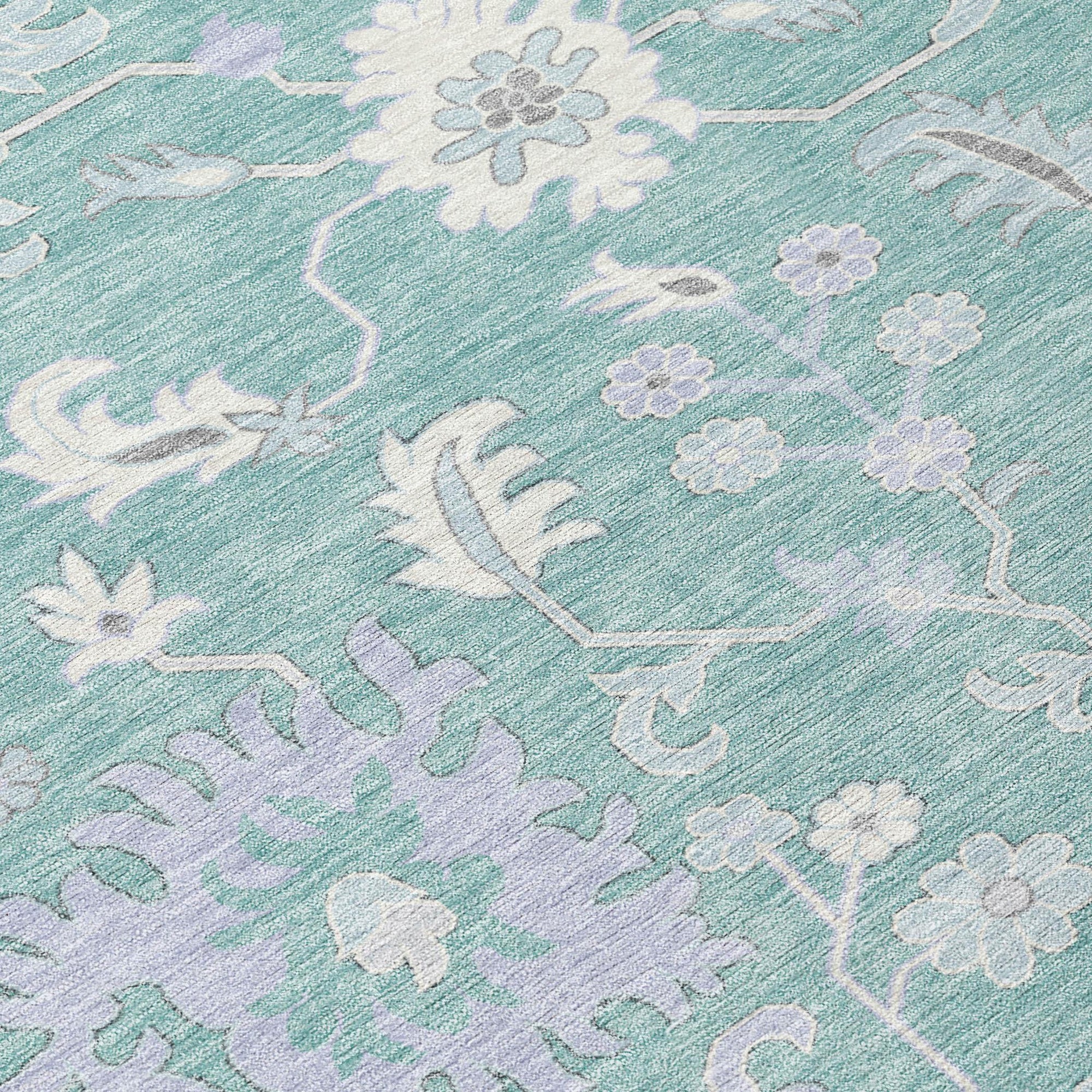 Addison Rugs Taelius Blue Washable Indoor-Outdoor Rug