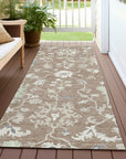 Addison Rugs Taelius Brown Washable Indoor-Outdoor Rug