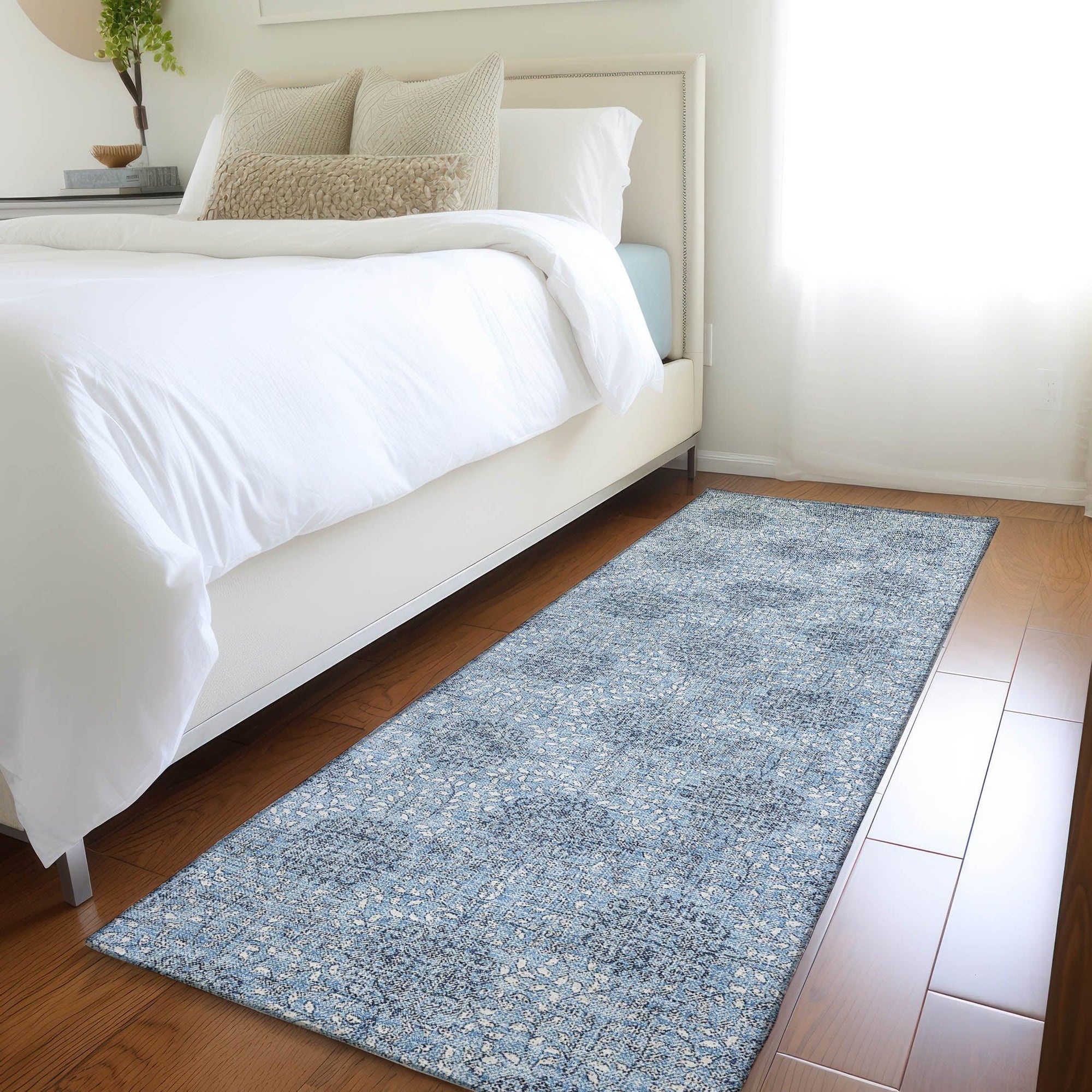 Addison Rugs Taelora Blue Washable Indoor-Outdoor Rug