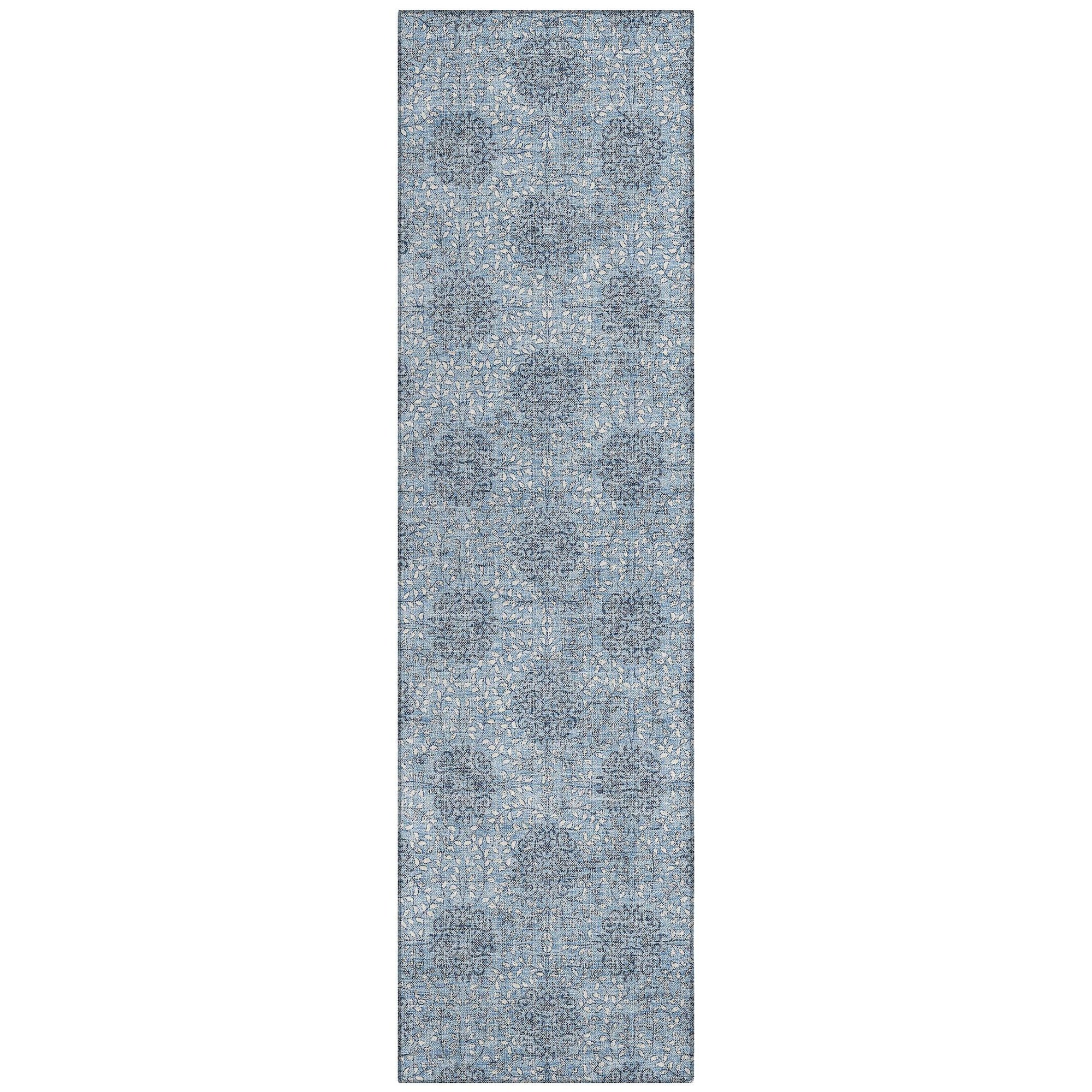 Addison Rugs Taelora Blue Washable Indoor-Outdoor Rug