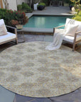 Addison Rugs Taelora Gold Washable Indoor-Outdoor Rug
