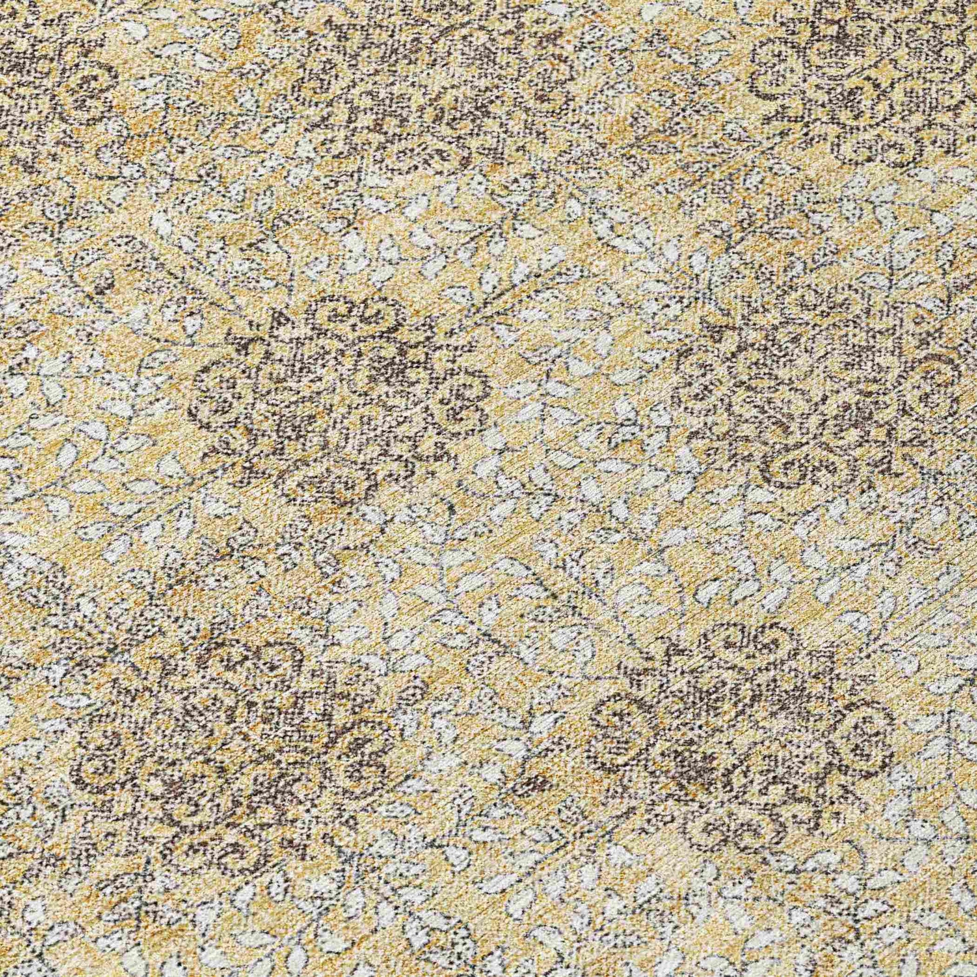 Addison Rugs Taelora Gold Washable Indoor-Outdoor Rug