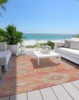 Addison Rugs Uraain Coral Washable Indoor-Outdoor Rug