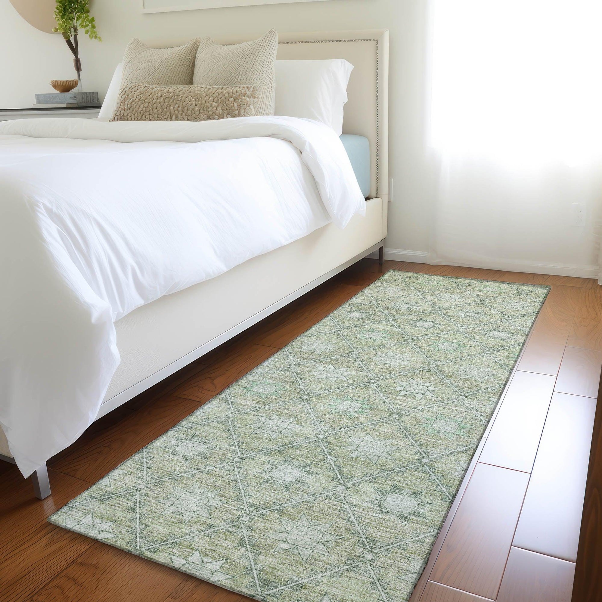 Addison Rugs Uraas Aloe Washable Indoor-Outdoor Rug