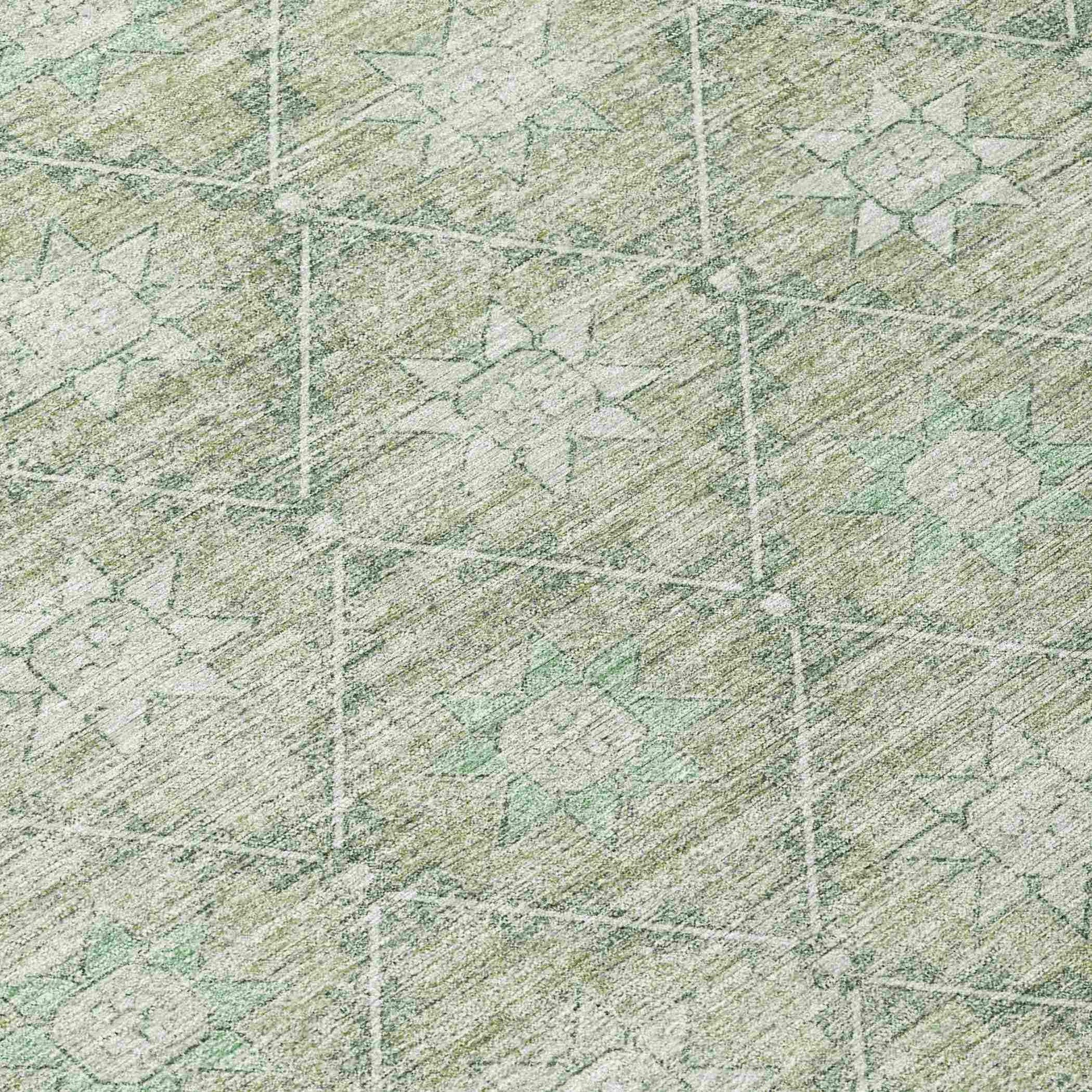 Addison Rugs Uraas Aloe Washable Indoor-Outdoor Rug