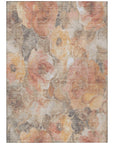 Addison Rugs Uraien Peach Washable Indoor-Outdoor Rug