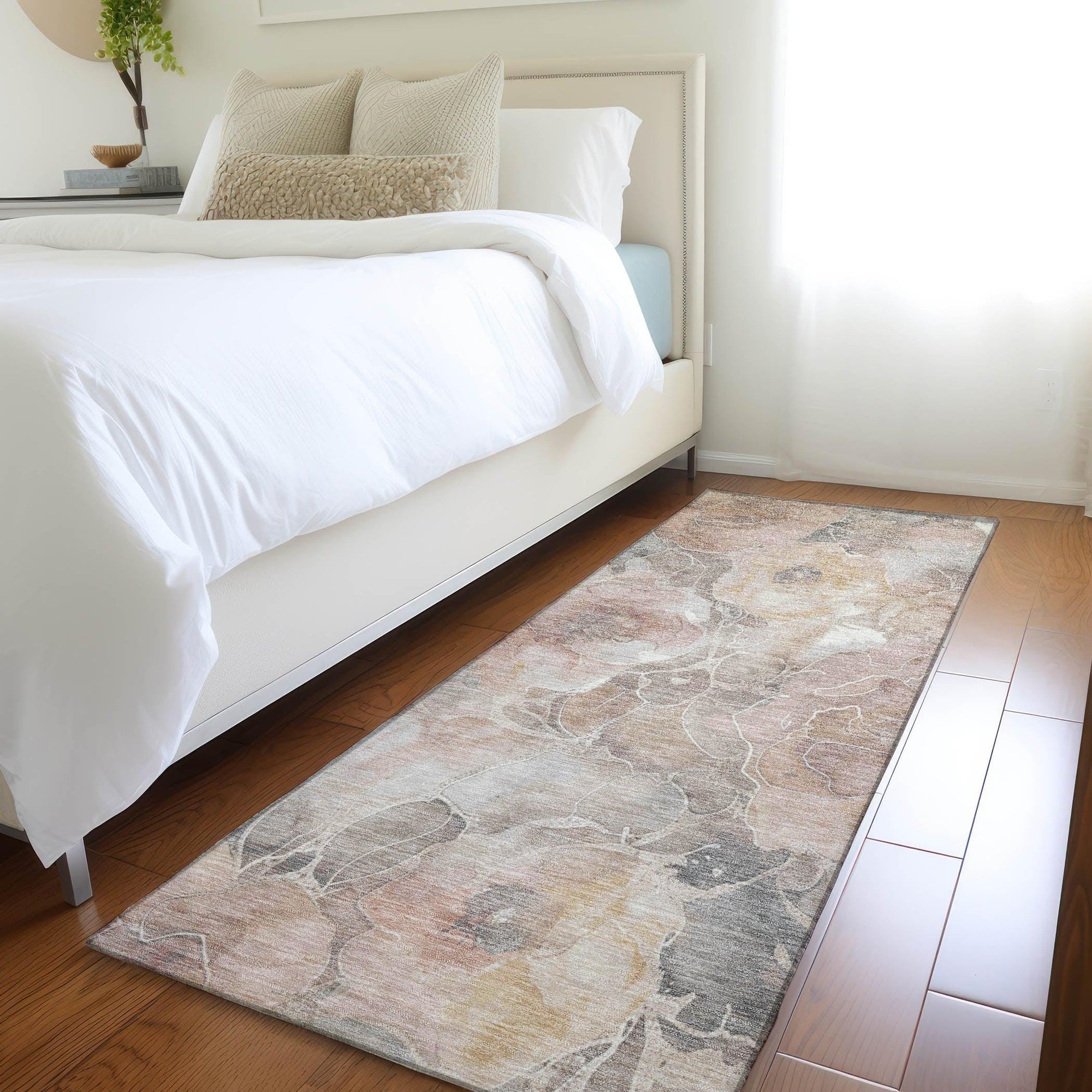 Addison Rugs Uraien Brown Washable Indoor-Outdoor Rug