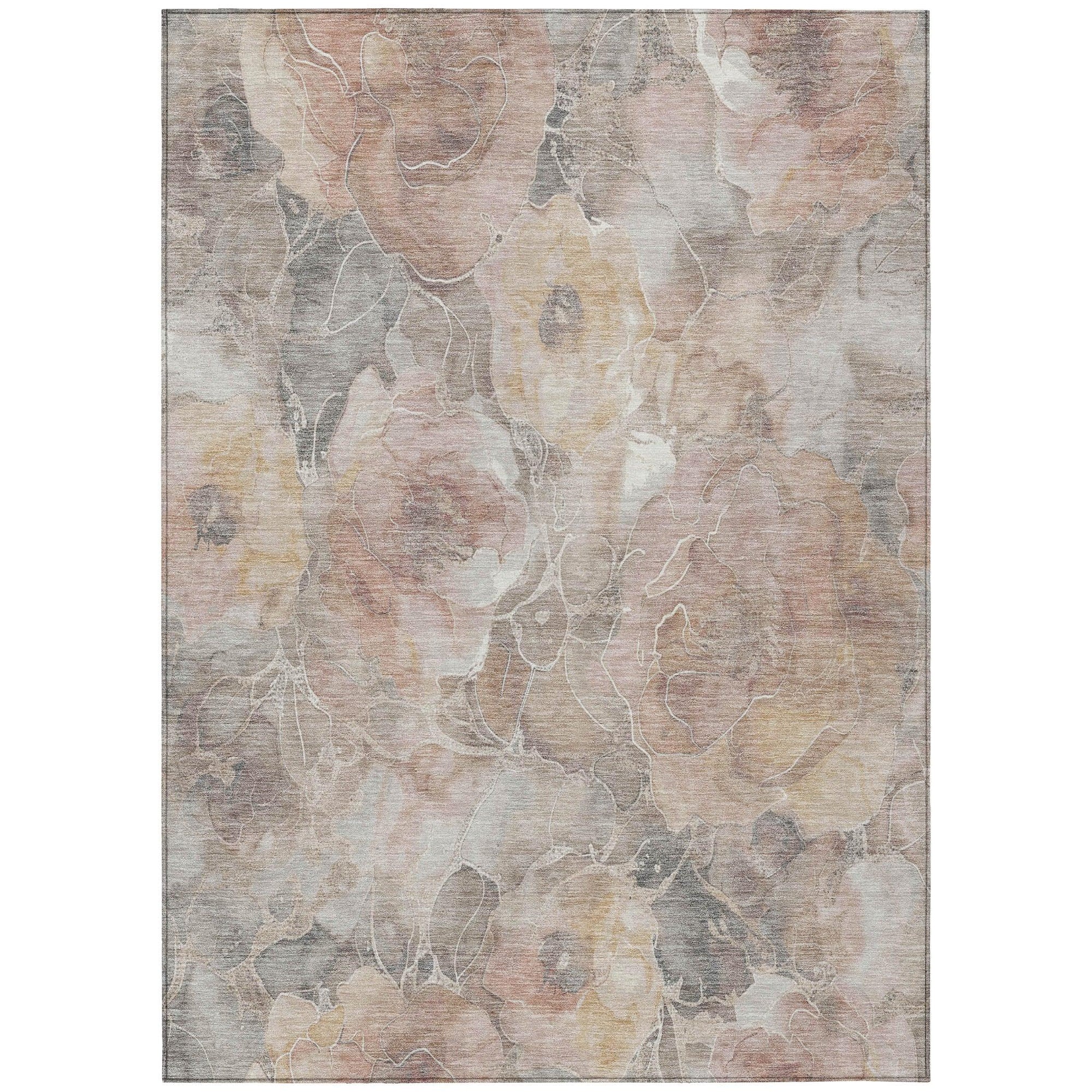 Addison Rugs Uraien Brown Washable Indoor-Outdoor Rug