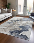 Addison Rugs Uraion Ivory Washable Indoor-Outdoor Rug