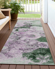 Addison Rugs Uraion Green Washable Indoor-Outdoor Rug