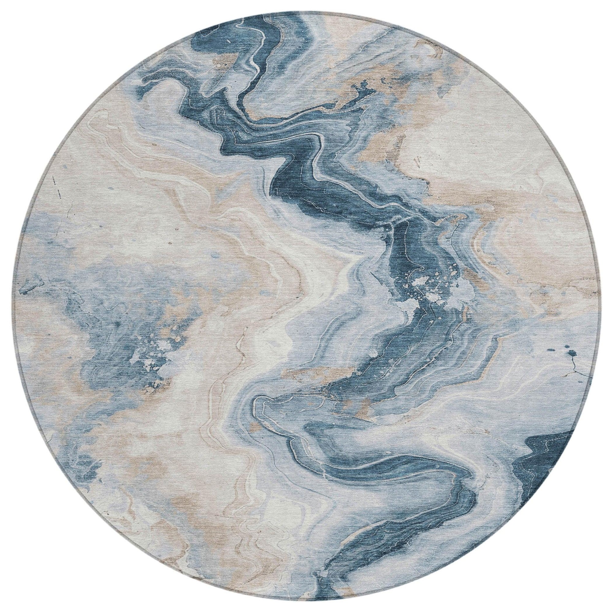 Addison Rugs Vaelain Beige Washable Indoor-Outdoor Rug