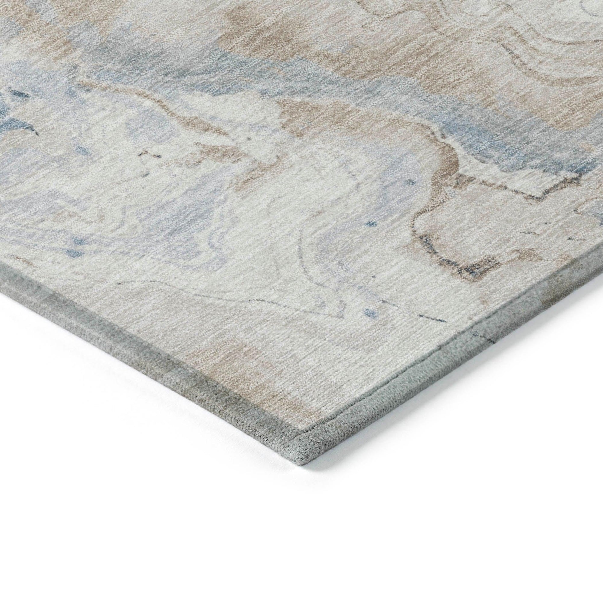 Addison Rugs Vaelain Beige Washable Indoor-Outdoor Rug