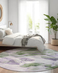 Addison Rugs Vaelanor Purple Washable Indoor-Outdoor Rug