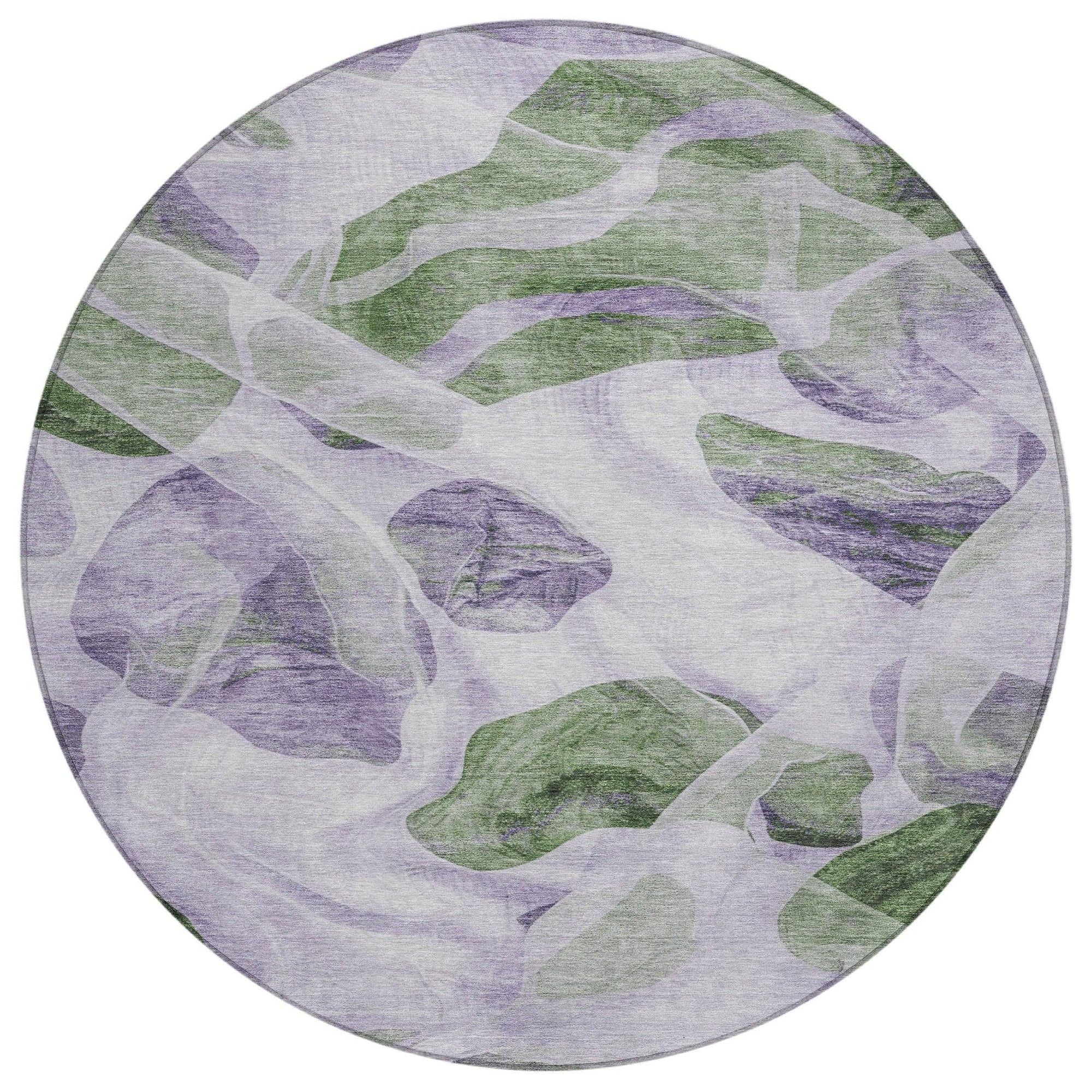 Addison Rugs Vaelanor Purple Washable Indoor-Outdoor Rug