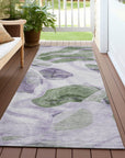 Addison Rugs Vaelanor Purple Washable Indoor-Outdoor Rug
