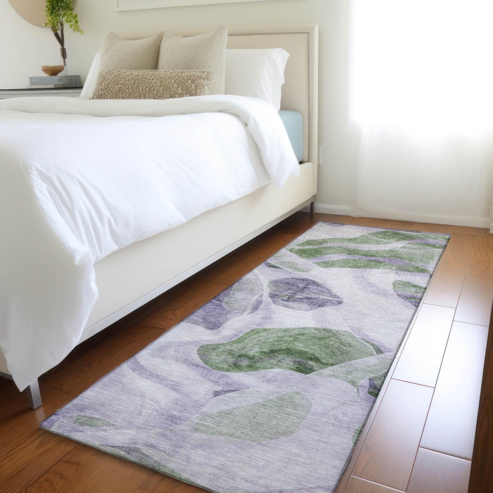Addison Rugs Vaelanor Purple Washable Indoor-Outdoor Rug
