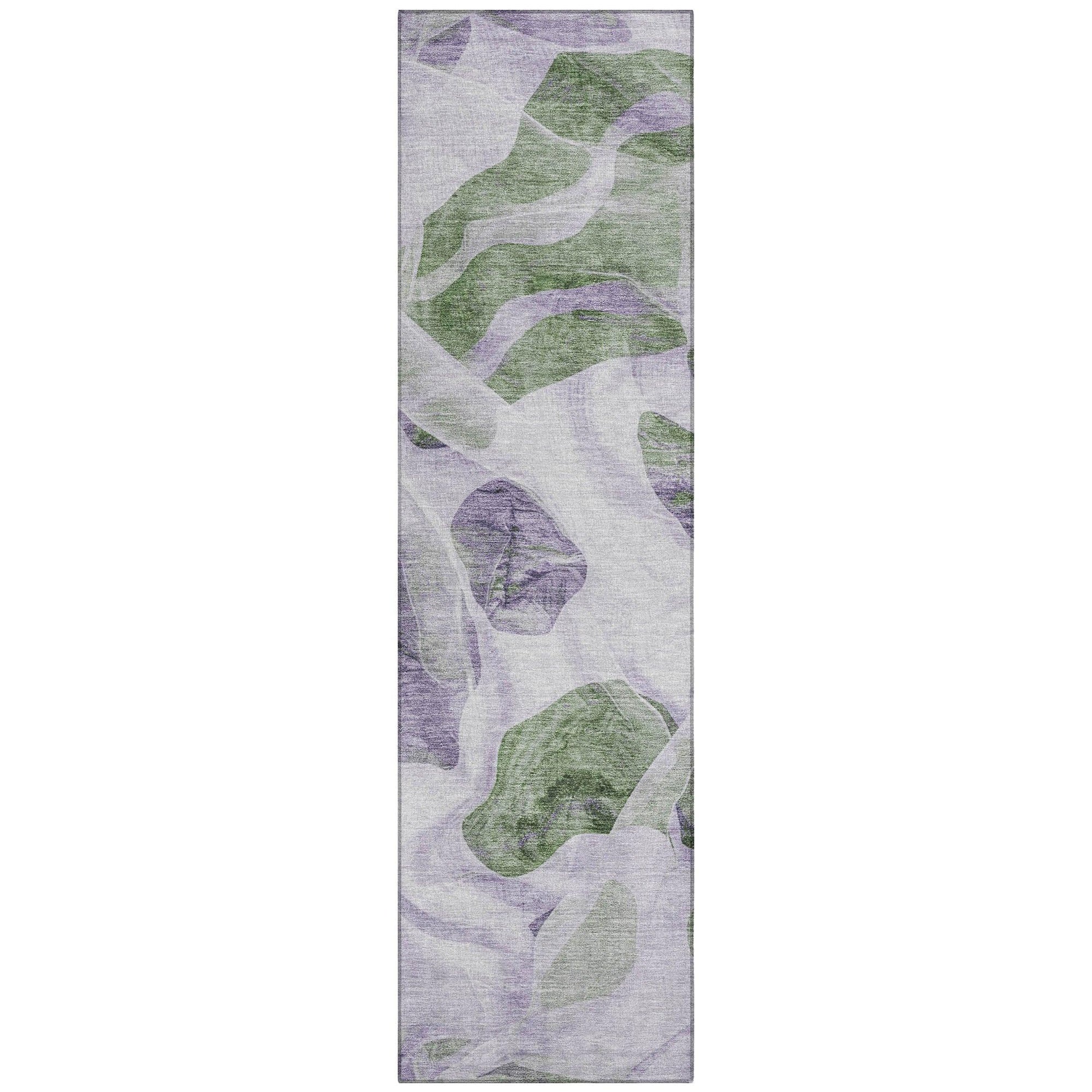 Addison Rugs Vaelanor Purple Washable Indoor-Outdoor Rug