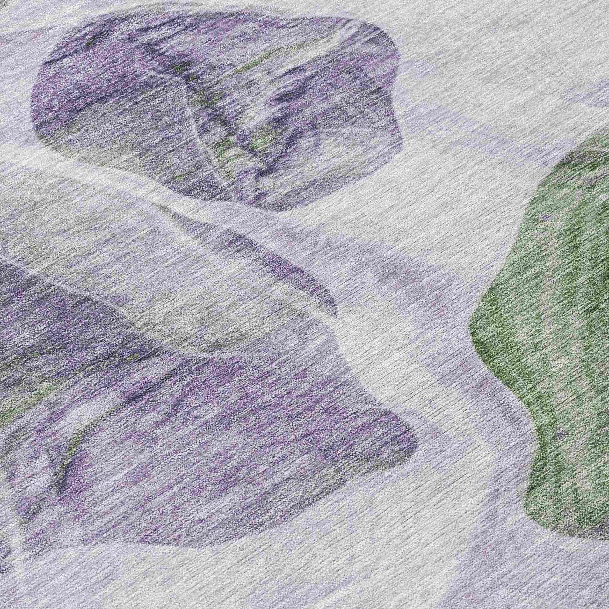 Addison Rugs Vaelanor Purple Washable Indoor-Outdoor Rug