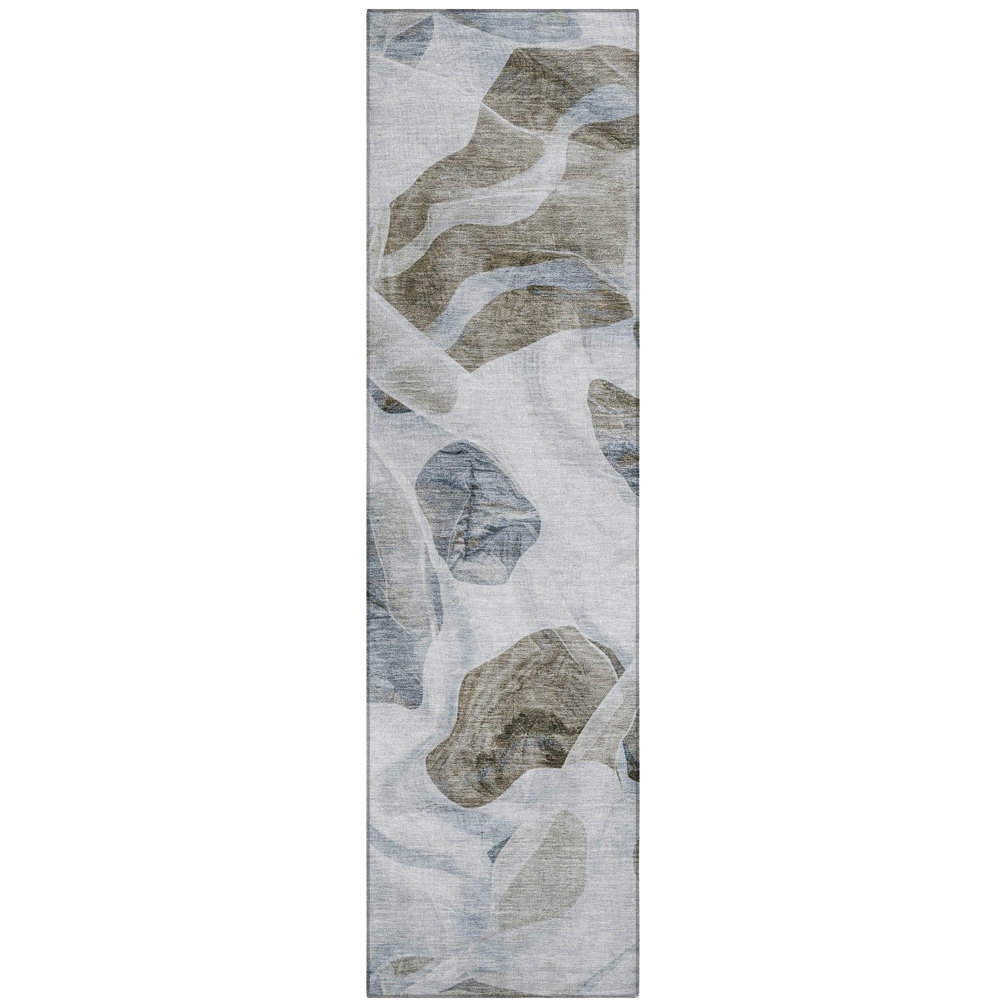 Addison Rugs Vaelanor Blue Washable Indoor-Outdoor Rug