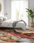 Vaelara Brown Washable Indoor-Outdoor Rug