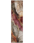 Vaelara Brown Washable Indoor-Outdoor Rug