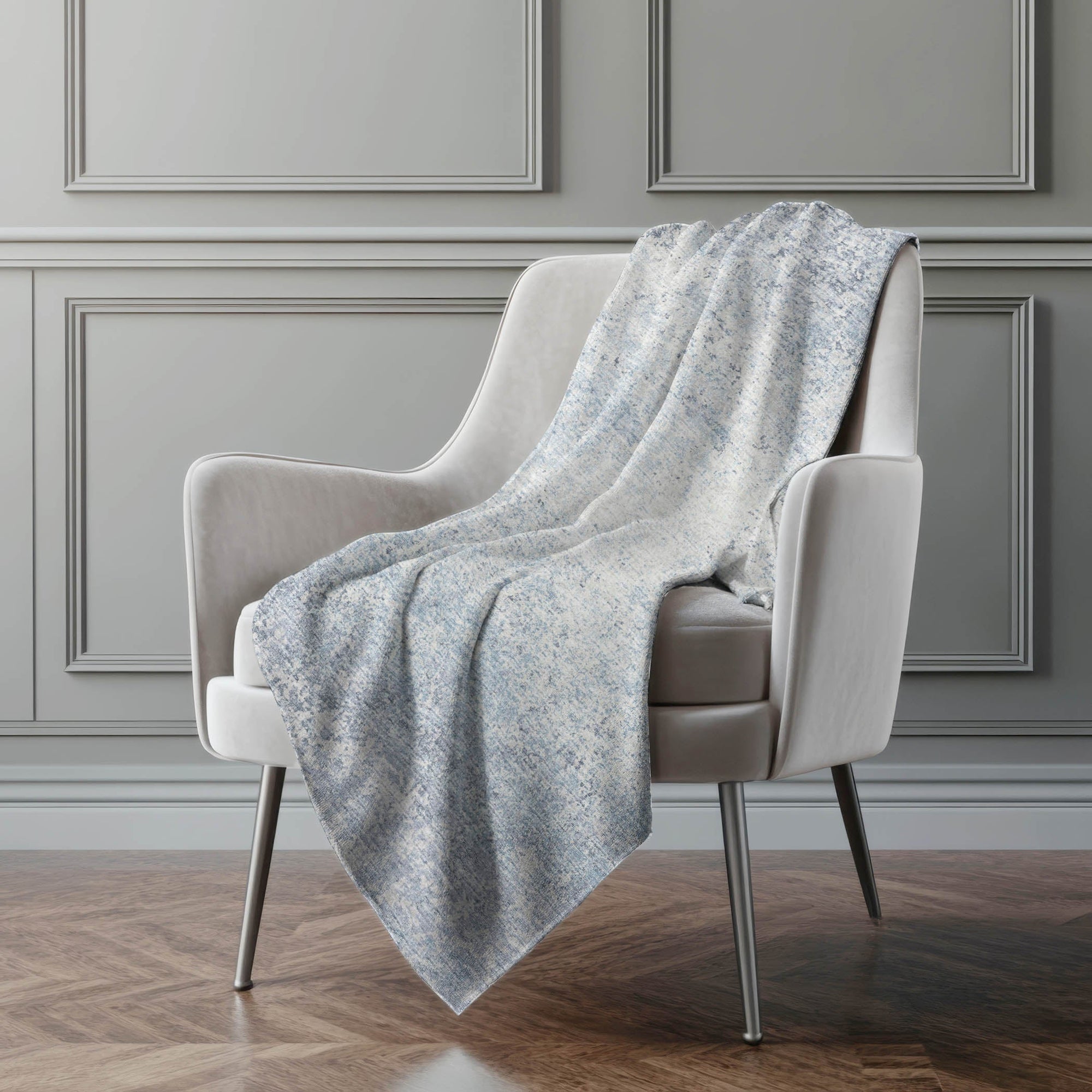 Addison Rugs Abstract Clouds 50" x 70" Throw Blanket