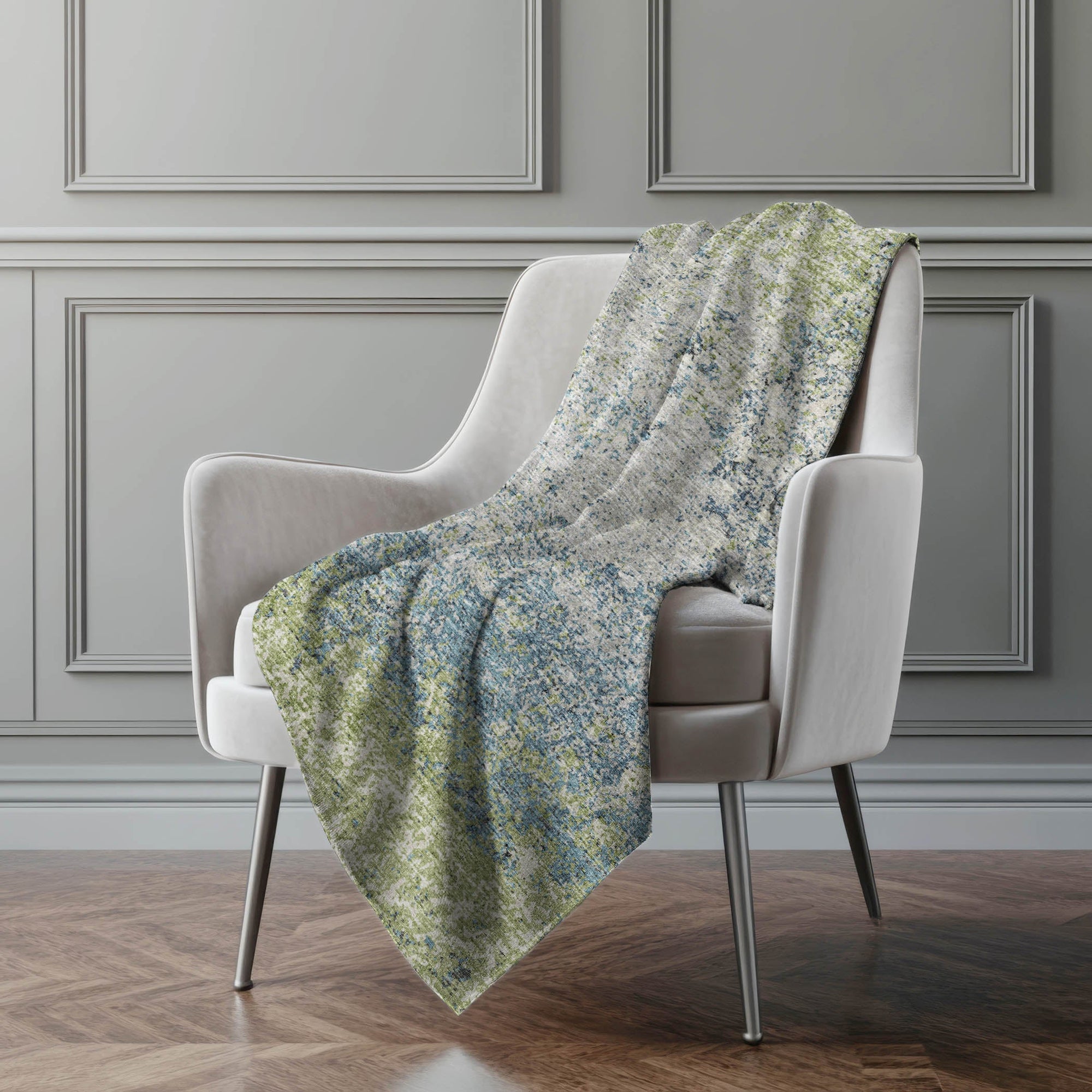 Addison Rugs Abstract Clouds 50" x 70" Throw Blanket